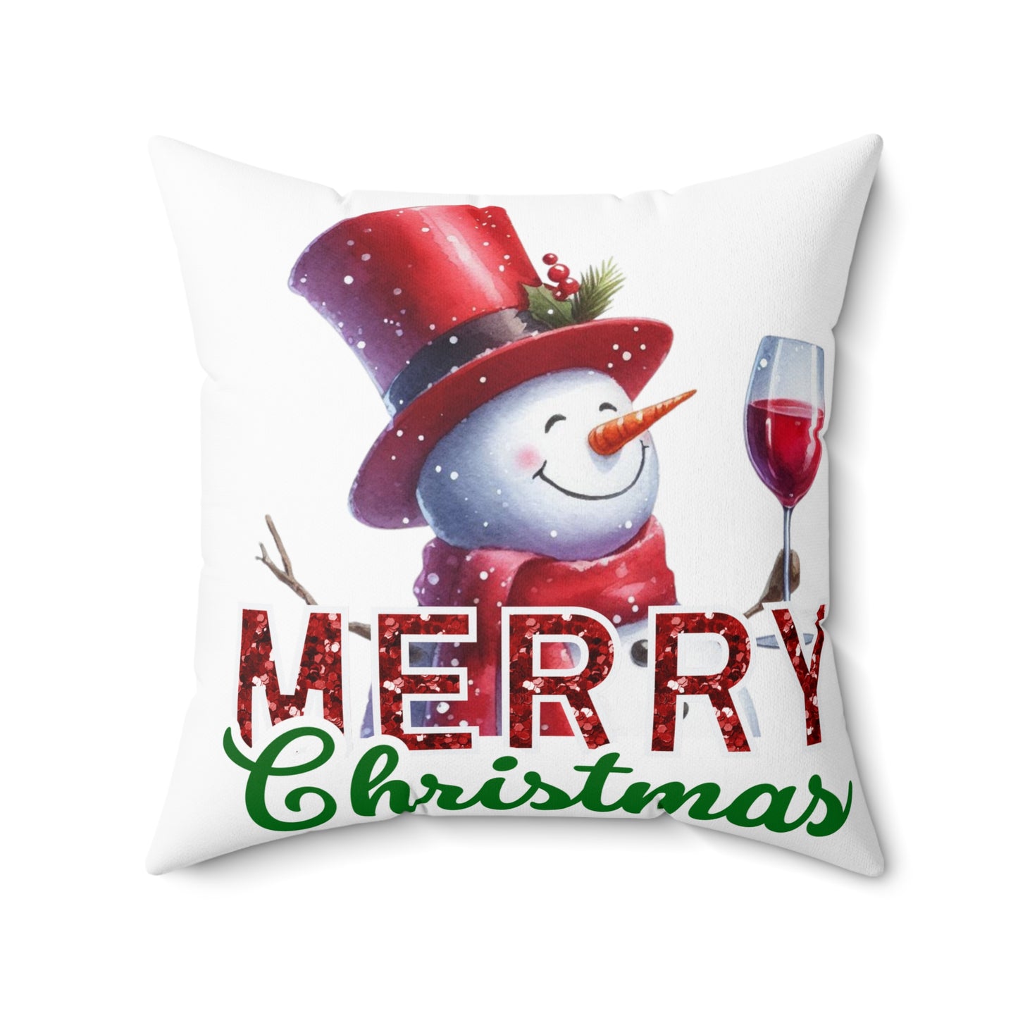Spun Polyester Square Pillow