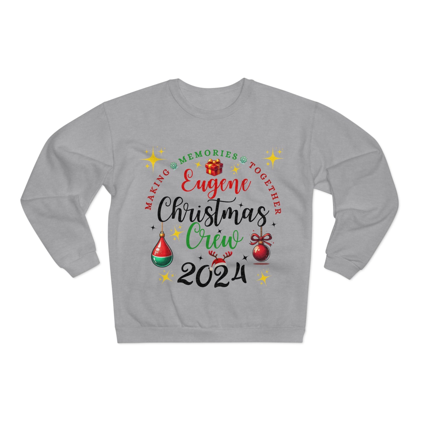 Customize Family Christmas Unisex Crew Neck Sweatshirt (EU)