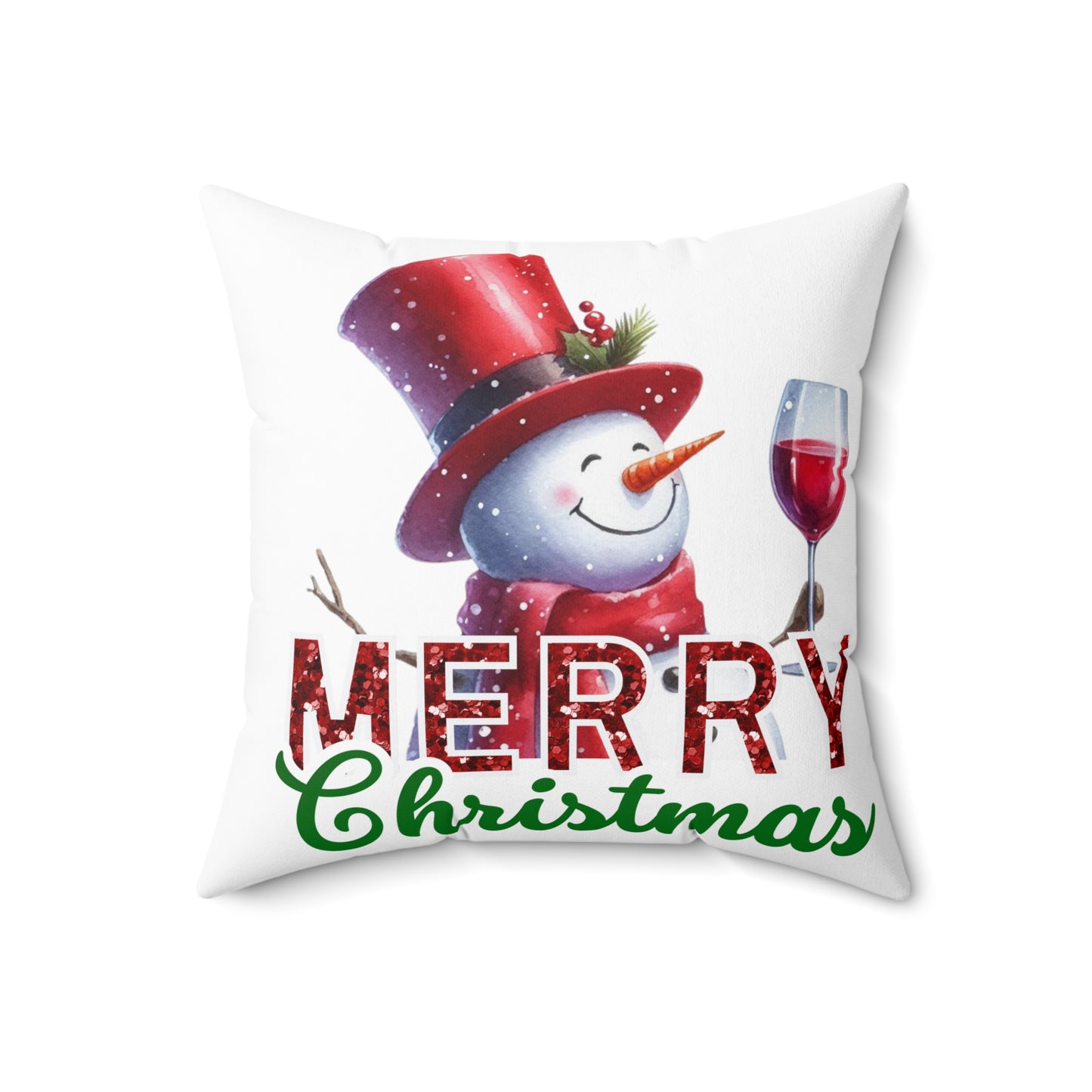 Spun Polyester Square Pillow