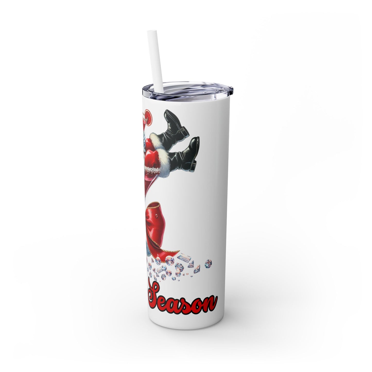 Skinny Tumbler with Straw, 20oz