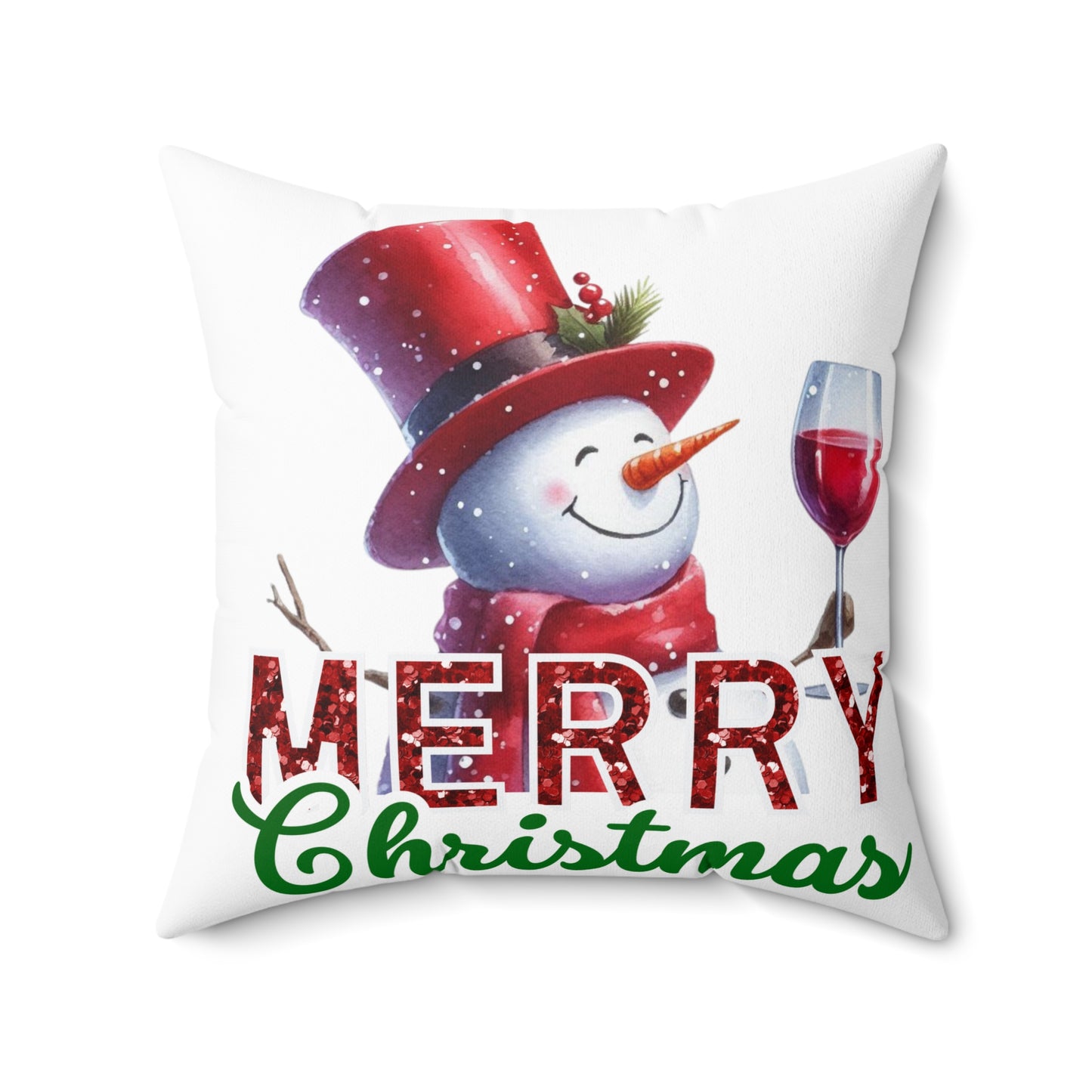 Spun Polyester Square Pillow
