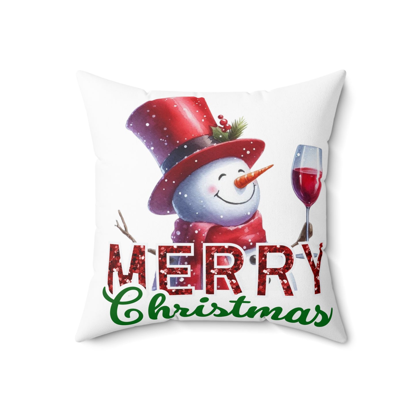 Spun Polyester Square Pillow
