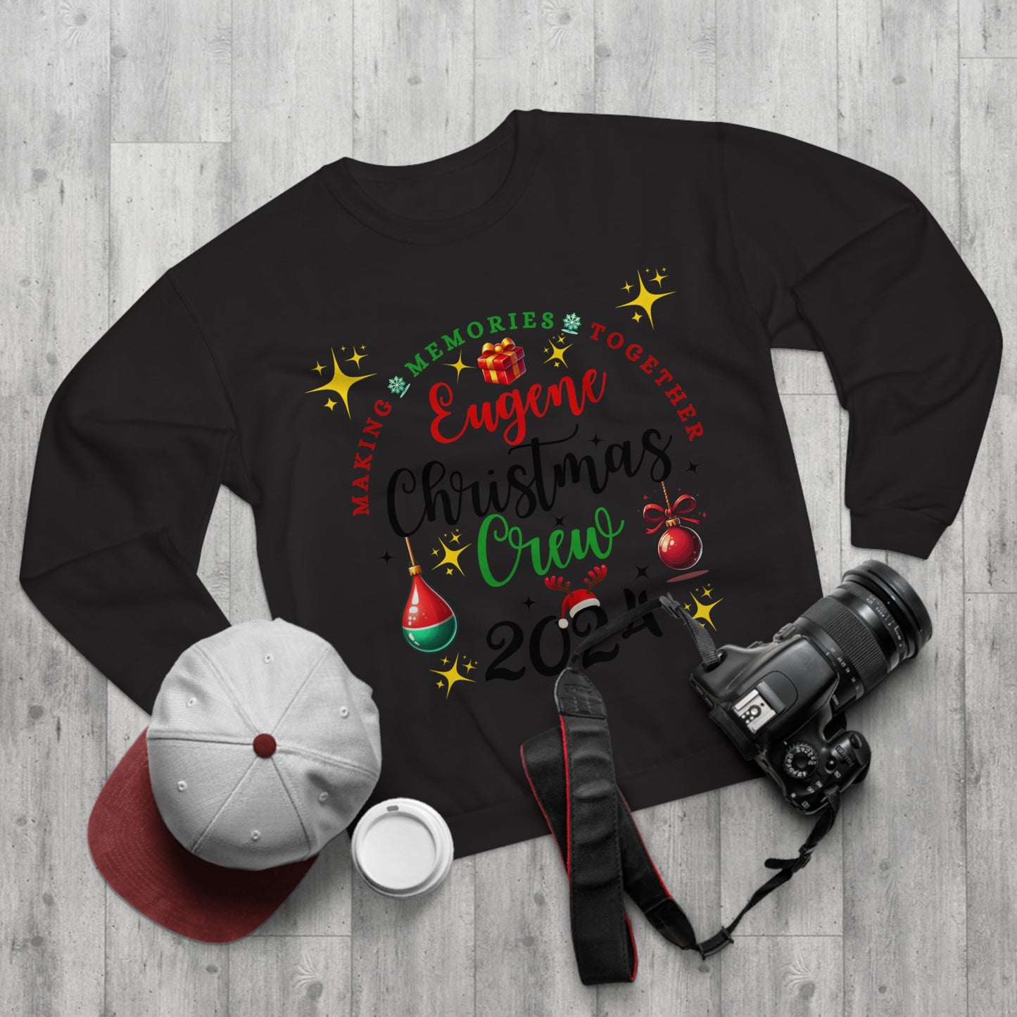 Customize Family Christmas Unisex Crew Neck Sweatshirt (EU)