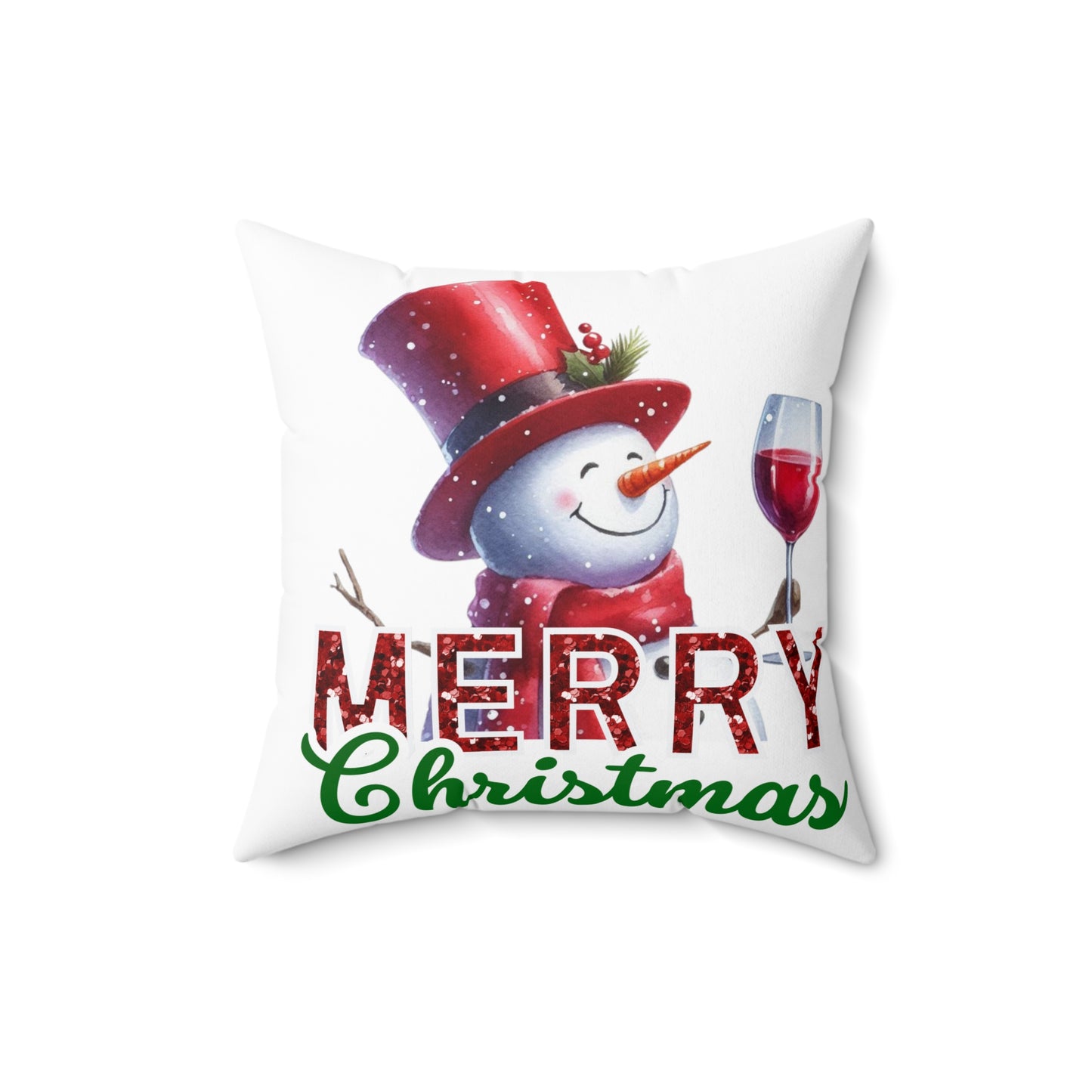 Spun Polyester Square Pillow