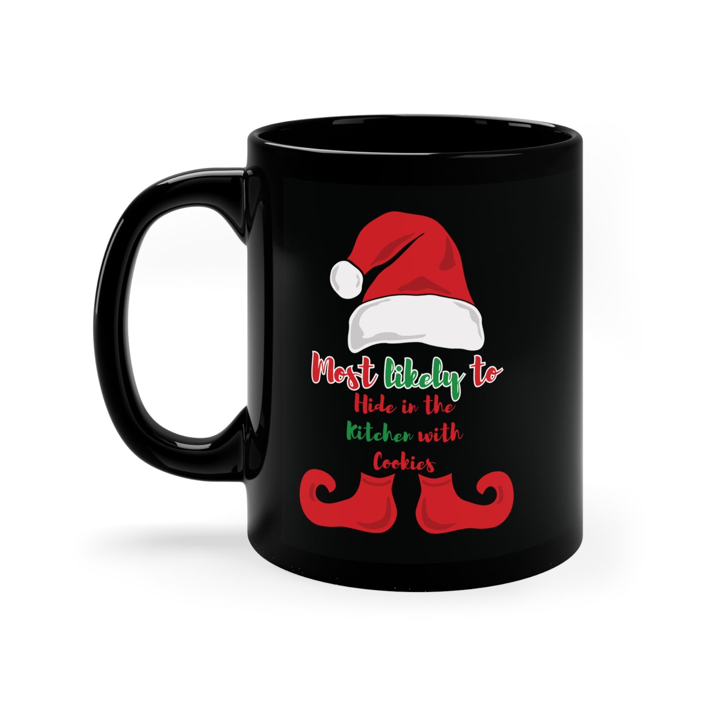 Black Coffee Mug, 11oz