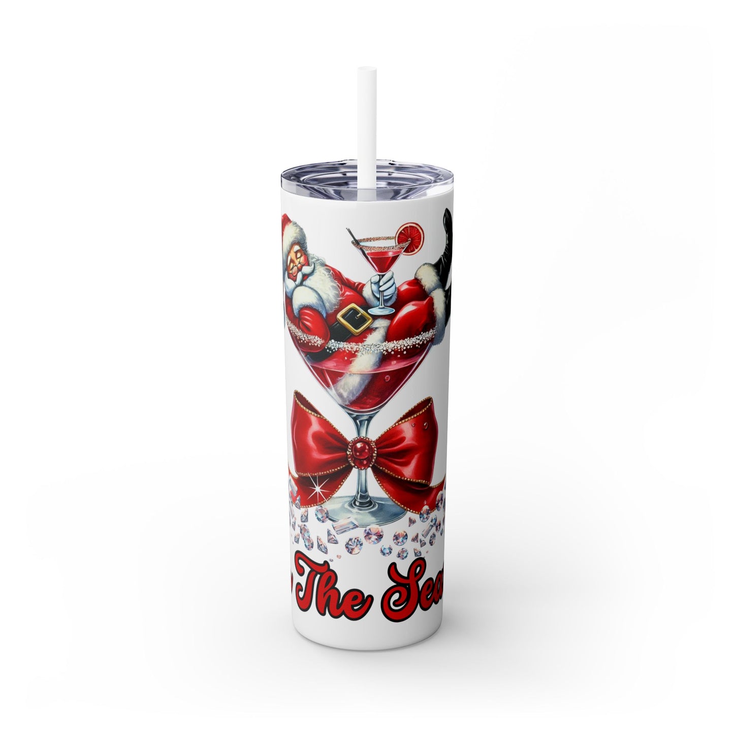 Skinny Tumbler with Straw, 20oz