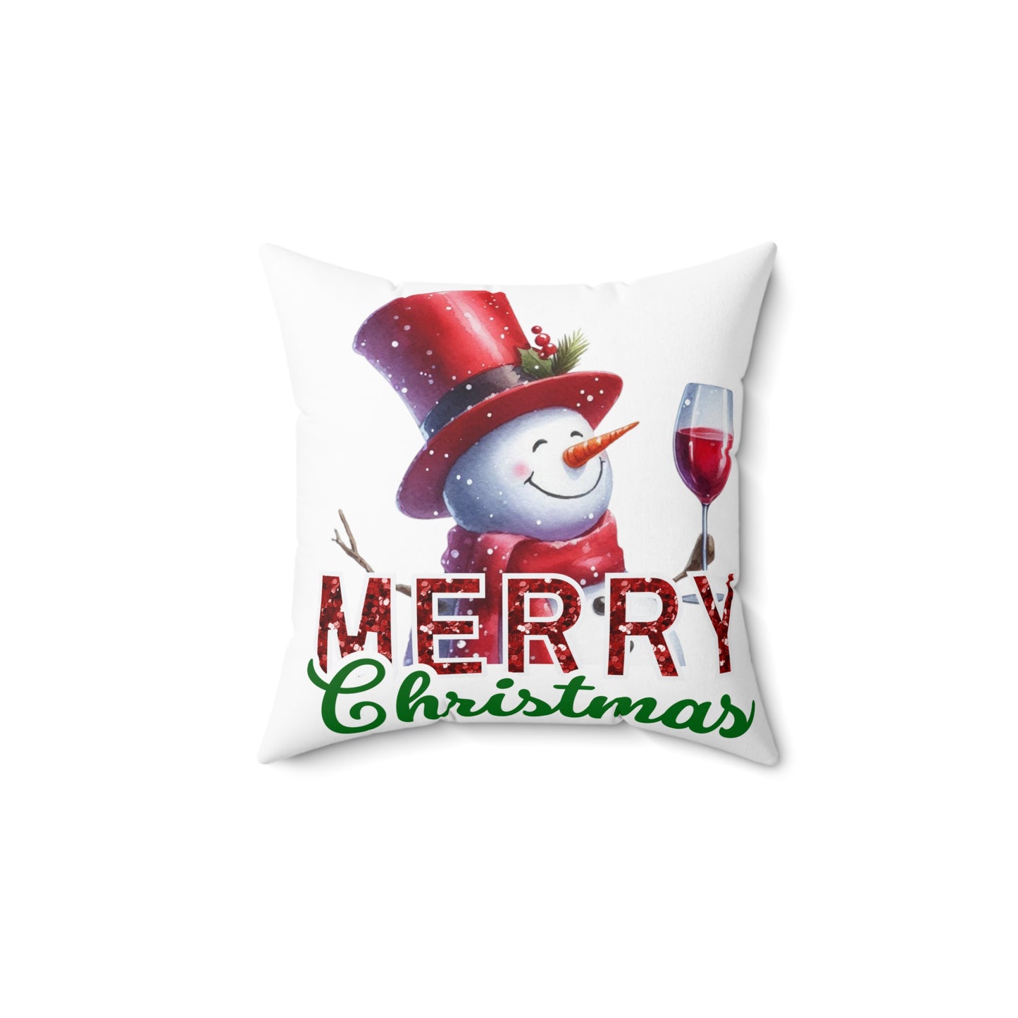 Spun Polyester Square Pillow