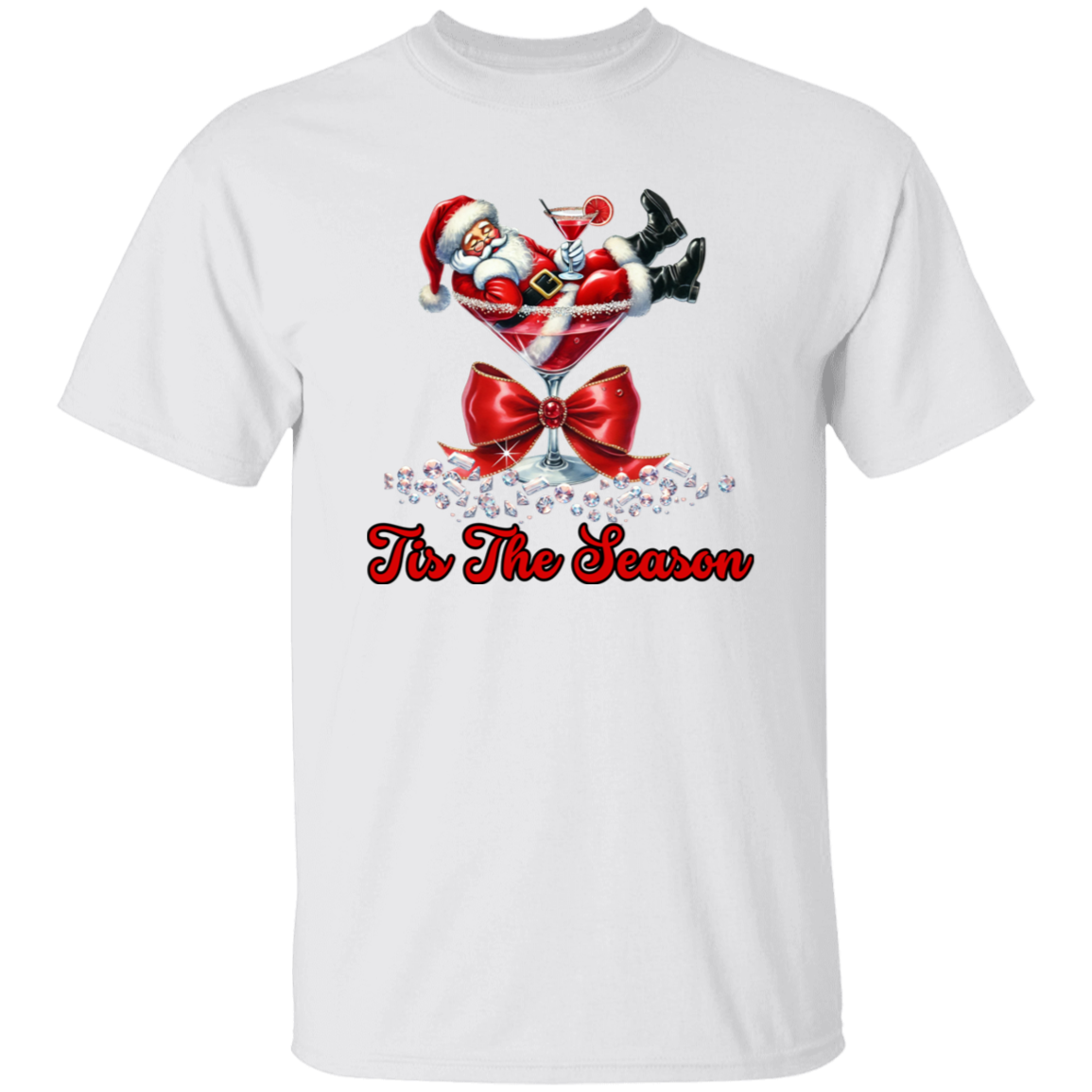 Santa Clause Tis the Christmas T-Shirt