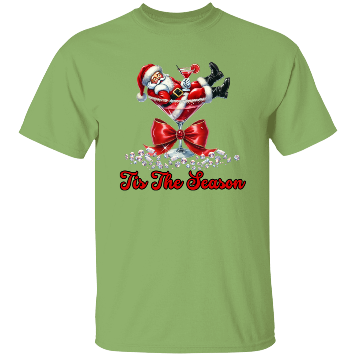 Santa Clause Tis the Christmas T-Shirt