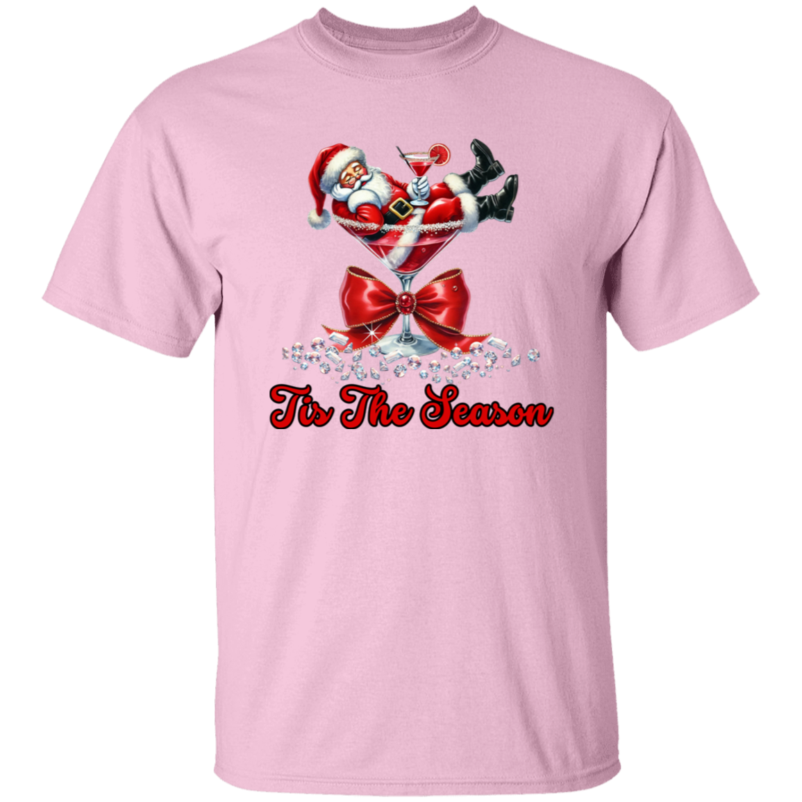 Santa Clause Tis the Christmas T-Shirt