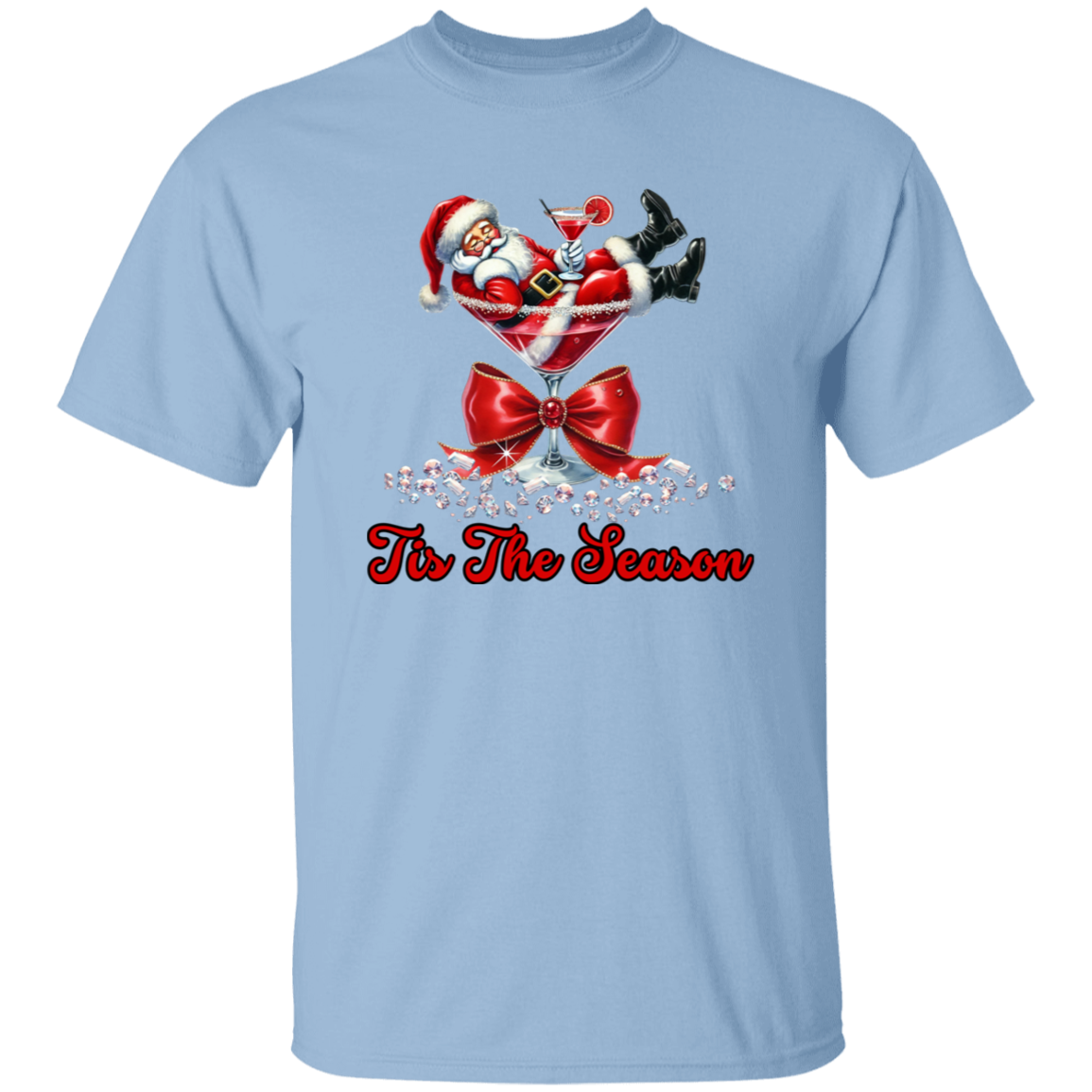 Santa Clause Tis the Christmas T-Shirt