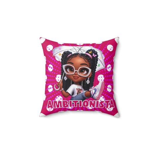 Spun Polyester Square Pillow