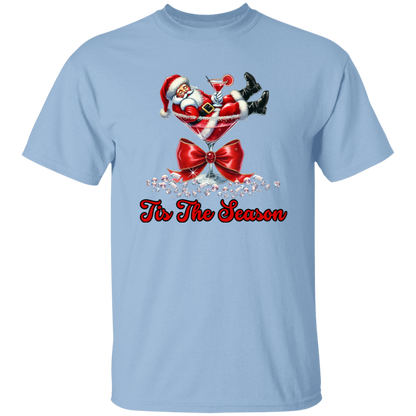 Santa Clause Tis the Christmas T-Shirt